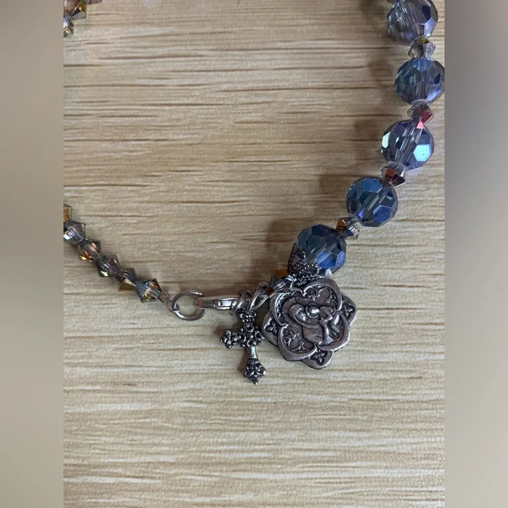 Preloved Beaded Mother Mary Bracelet